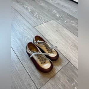 LAZY bones Vintage 70s Kids Tennis Shoes Size 6 Made in the USA